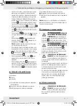 Предварительный просмотр 11 страницы Silvercrest 270063 Operation And Safety Notes