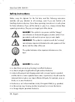 Preview for 30 page of Silvercrest 270353 User Manual And Service Information