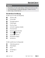 Предварительный просмотр 107 страницы Silvercrest 270712 Operating Instructions Manual