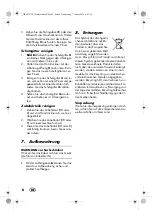 Preview for 10 page of Silvercrest 270758 Operating Instructions Manual