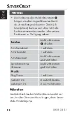 Preview for 15 page of Silvercrest 270815 Operating Instructions Manual