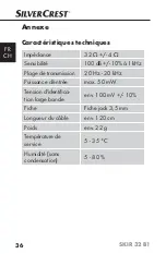 Preview for 39 page of Silvercrest 270815 Operating Instructions Manual