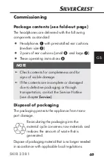 Preview for 72 page of Silvercrest 270815 Operating Instructions Manual