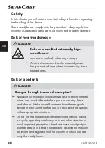 Preview for 49 page of Silvercrest 270829 Operating Instructions Manual