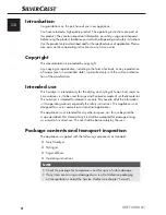 Preview for 5 page of Silvercrest 271170 Operating Instructions Manual