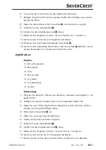 Preview for 59 page of Silvercrest 271293 Operating Instructions Manual