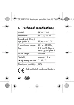 Preview for 22 page of Silvercrest 271712 Operating Instructions Manual