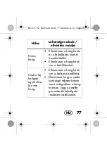 Preview for 79 page of Silvercrest 271712 Operating Instructions Manual