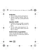 Предварительный просмотр 102 страницы Silvercrest 271712 Operating Instructions Manual