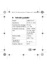 Предварительный просмотр 109 страницы Silvercrest 271712 Operating Instructions Manual