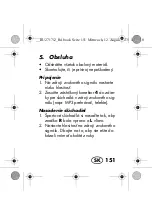 Предварительный просмотр 153 страницы Silvercrest 271712 Operating Instructions Manual