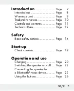 Предварительный просмотр 5 страницы Silvercrest 271901 Operation And Safety Notes