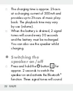 Preview for 22 page of Silvercrest 271901 Operation And Safety Notes