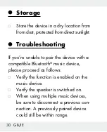 Preview for 30 page of Silvercrest 271901 Operation And Safety Notes