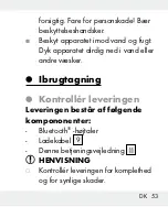 Preview for 53 page of Silvercrest 271901 Operation And Safety Notes