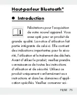 Preview for 75 page of Silvercrest 271901 Operation And Safety Notes