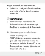 Preview for 79 page of Silvercrest 271901 Operation And Safety Notes