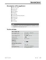 Preview for 6 page of Silvercrest 273028 Operating Instructions Manual