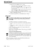 Preview for 13 page of Silvercrest 273028 Operating Instructions Manual