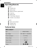 Preview for 7 page of Silvercrest 273035 Operating Instructions Manual