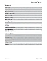 Preview for 4 page of Silvercrest 273092 Operating Instructions Manual