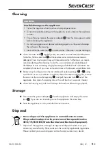 Preview for 12 page of Silvercrest 273378 Operating Instructions Manual