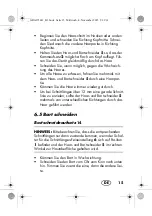 Preview for 17 page of Silvercrest 273441 Operating Instructions Manual