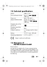 Preview for 103 page of Silvercrest 273441 Operating Instructions Manual