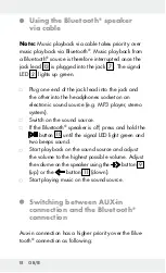 Preview for 18 page of Silvercrest 273510 Operation And Safety Notes