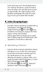 Preview for 34 page of Silvercrest 273510 Operation And Safety Notes