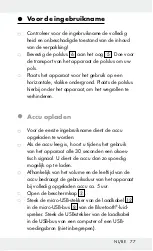 Preview for 77 page of Silvercrest 273510 Operation And Safety Notes