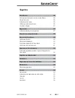 Preview for 28 page of Silvercrest 273784 Operating Instructions And Safety Instructions