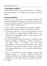 Preview for 52 page of Silvercrest 274010 User Manual And Service Information