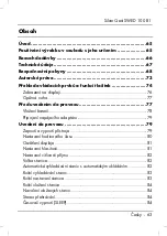 Preview for 65 page of Silvercrest 274010 User Manual And Service Information