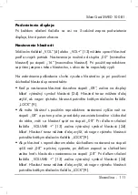 Preview for 113 page of Silvercrest 274010 User Manual And Service Information