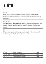 Preview for 2 page of Silvercrest 274179 Operating Instructions Manual