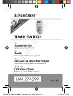 Silvercrest 274299 Operation And Safety Notes preview