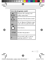 Предварительный просмотр 7 страницы Silvercrest 274299 Operation And Safety Notes