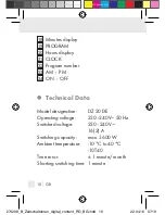 Предварительный просмотр 10 страницы Silvercrest 274299 Operation And Safety Notes