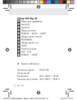 Предварительный просмотр 38 страницы Silvercrest 274299 Operation And Safety Notes