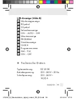 Предварительный просмотр 99 страницы Silvercrest 274299 Operation And Safety Notes