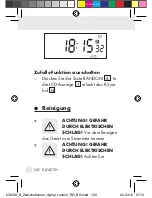 Предварительный просмотр 120 страницы Silvercrest 274299 Operation And Safety Notes