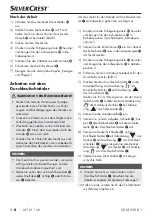 Preview for 12 page of Silvercrest 274393 Operating Instructions Manual