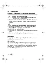 Preview for 14 page of Silvercrest 274404 Operating Instructions Manual