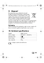 Preview for 35 page of Silvercrest 274404 Operating Instructions Manual