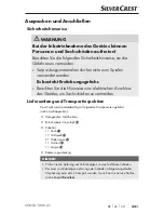 Preview for 37 page of Silvercrest 274455 Operating Instructions Manual