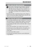 Preview for 59 page of Silvercrest 274471 Operating Instructions Manual