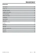 Preview for 12 page of Silvercrest 275065 Operating Instructions Manual