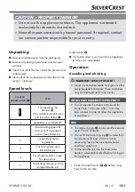 Preview for 16 page of Silvercrest 275065 Operating Instructions Manual