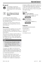 Preview for 8 page of Silvercrest 275076 Operating Instructions Manual